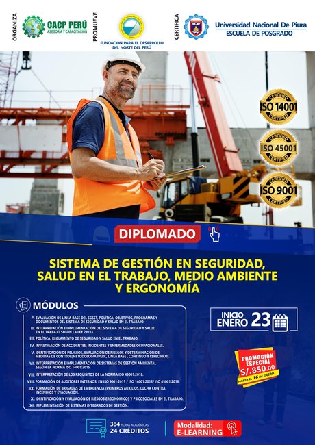 Sistema De Gestión En Seguridad, Salud En El Trabajo, Medio Ambiente Y Ergonomía. 2021 - 1