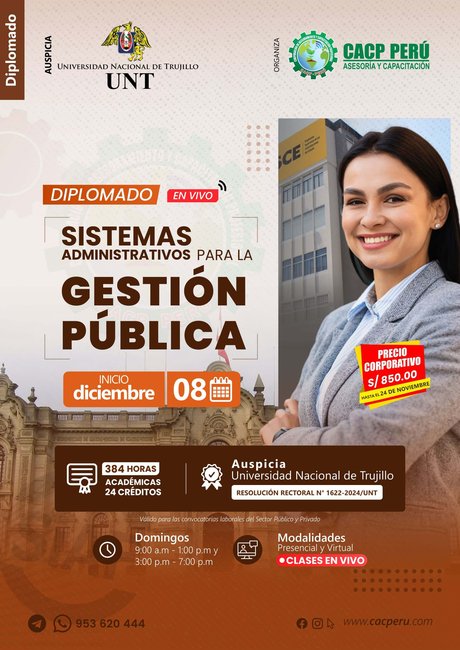 Sistemas Administrativos Para La Gestion Pública. 2024 - 2