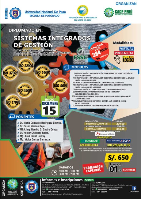 Sistemas Integrados De Gestión. 2019 - 2