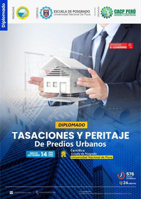 Tasaciones Y Peritaje De Predios Urbanos. 2025-2 E