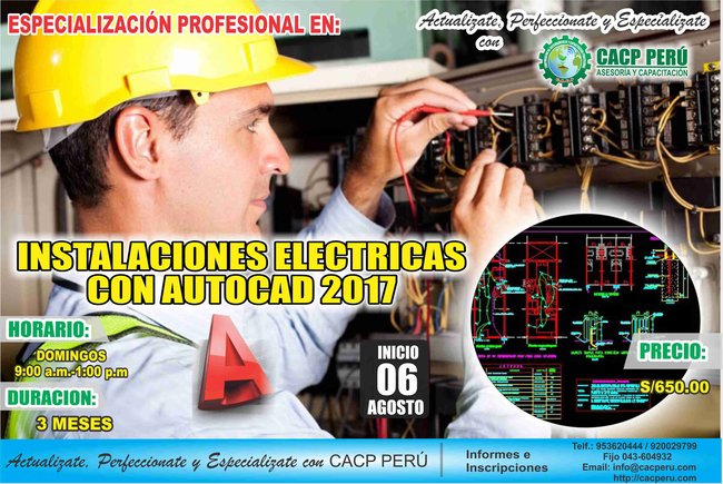 Instalaciones Electricas Con Autocad 2017