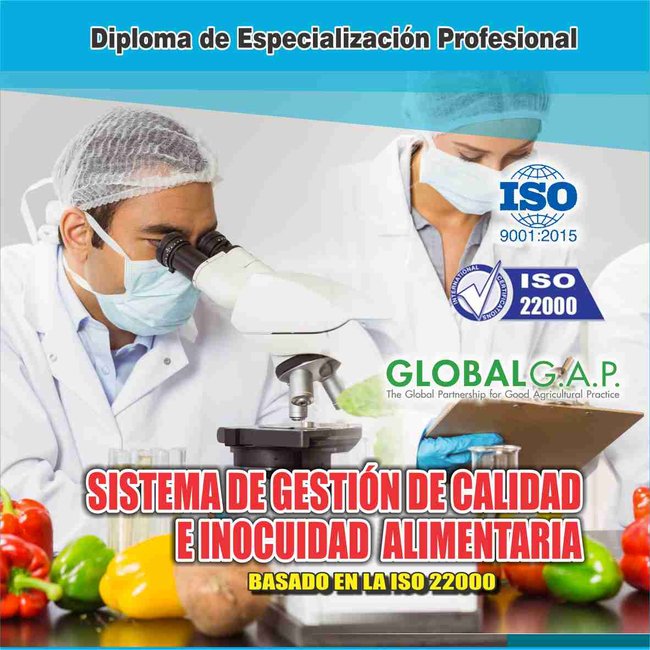 Especializacion: Sistema De Gestión De Calidad E Inocuidad Alimentaria ...