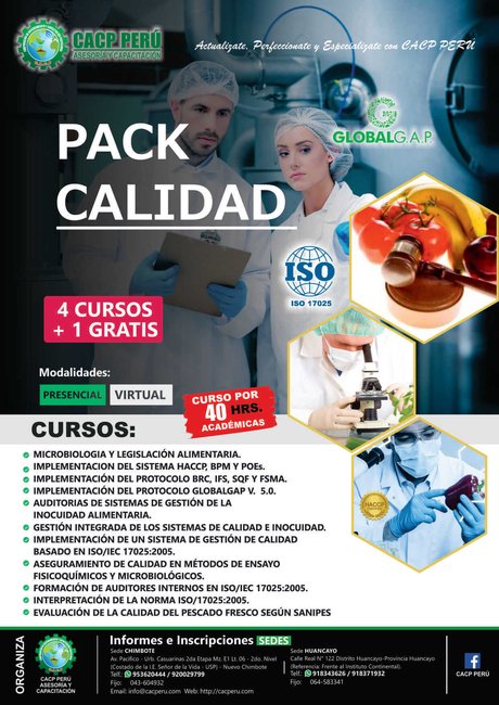 Pack Calidad 2018 - 2