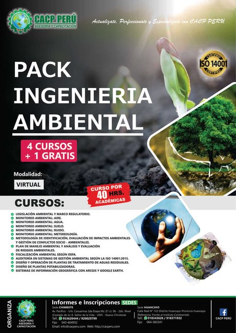 Pack Ingeniería Ambiental 2018 - 2