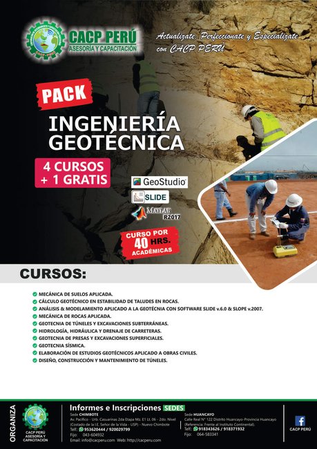 Pack Ingeniería Geotécnica