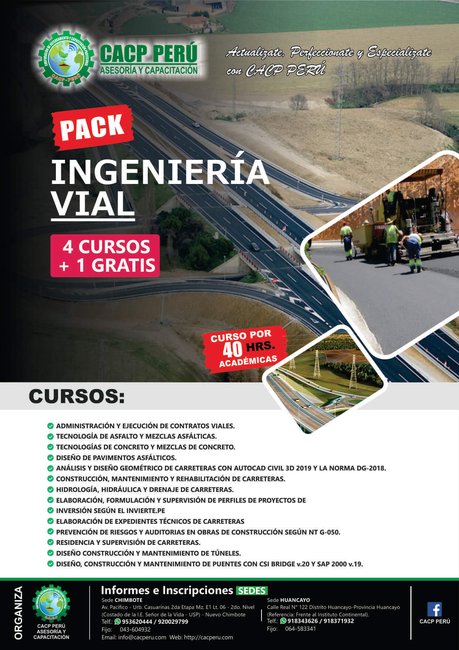Pack Ingeniería Vial