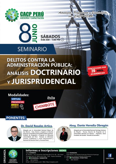 Delitos Contra La Administración Pública: Análisis Doctrinario Y Jurisprudencial. 2019 - 1